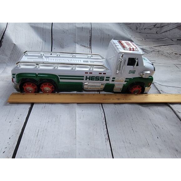 2014 Hess Large Flatbed Truck Gasoline Collectible 13" Vehicle Toy READ - Picture 8 of 8